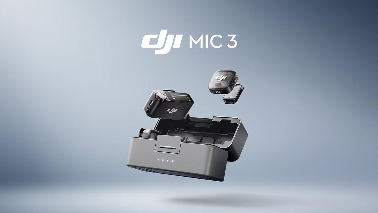 Watch Meet DJI Mic 3 - Advanced Mini Wireless Microphone