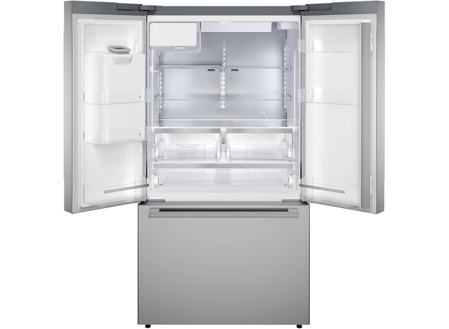 Bosch 500 Series French Door Refrigerator 36-Inch - B36FD52SNS | Abt