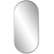 Howard Elliott Capsule Mirror In Brushed Silver