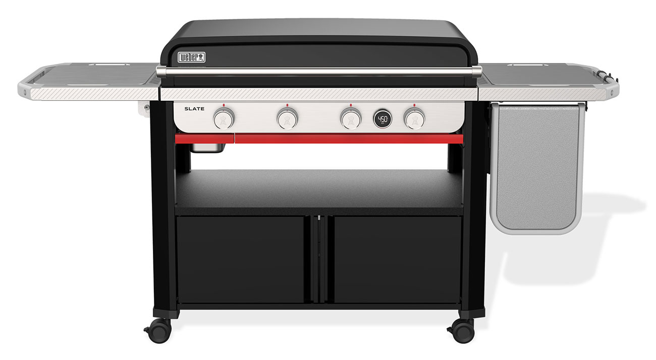 Weber Griddle Slate Rust-Resistant 36 Inch In Black - 1500216