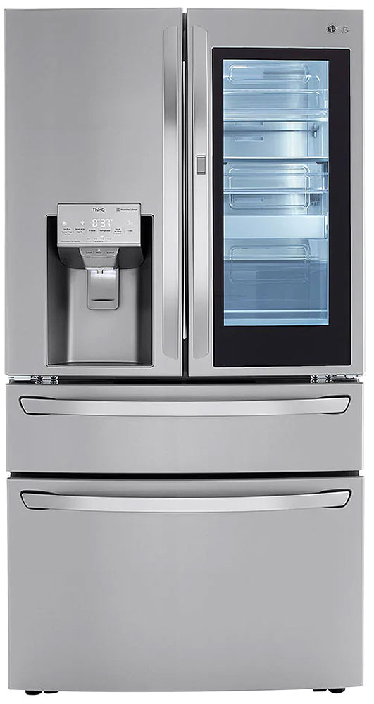 LG DoorInDoor Refrigerator with Craft Ice™ LRMVS3006S Abt