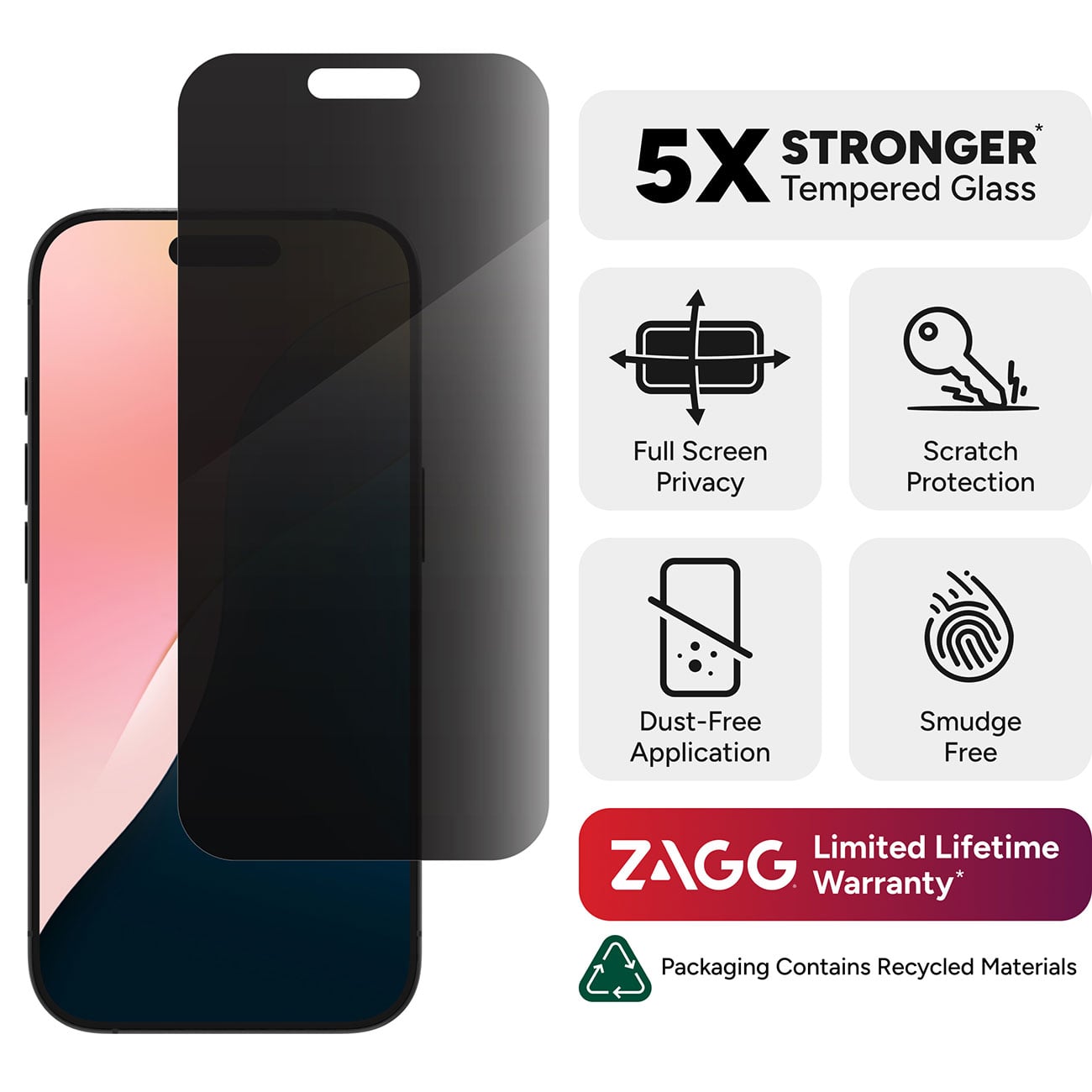 Zagg - 200114876 - Screen Protectors