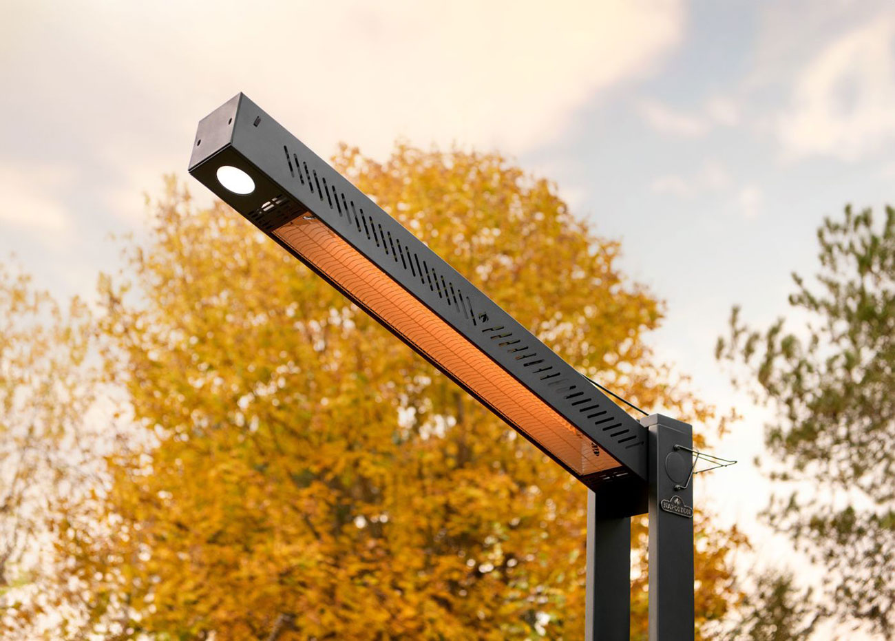 Front View of Heater with Cover On