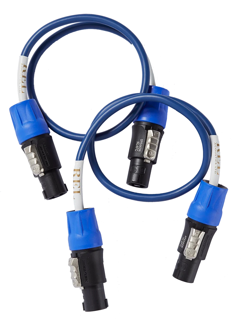 REL Acoustics - LINE ARRAY CONNECTORS (PR) - Subwoofer Cables