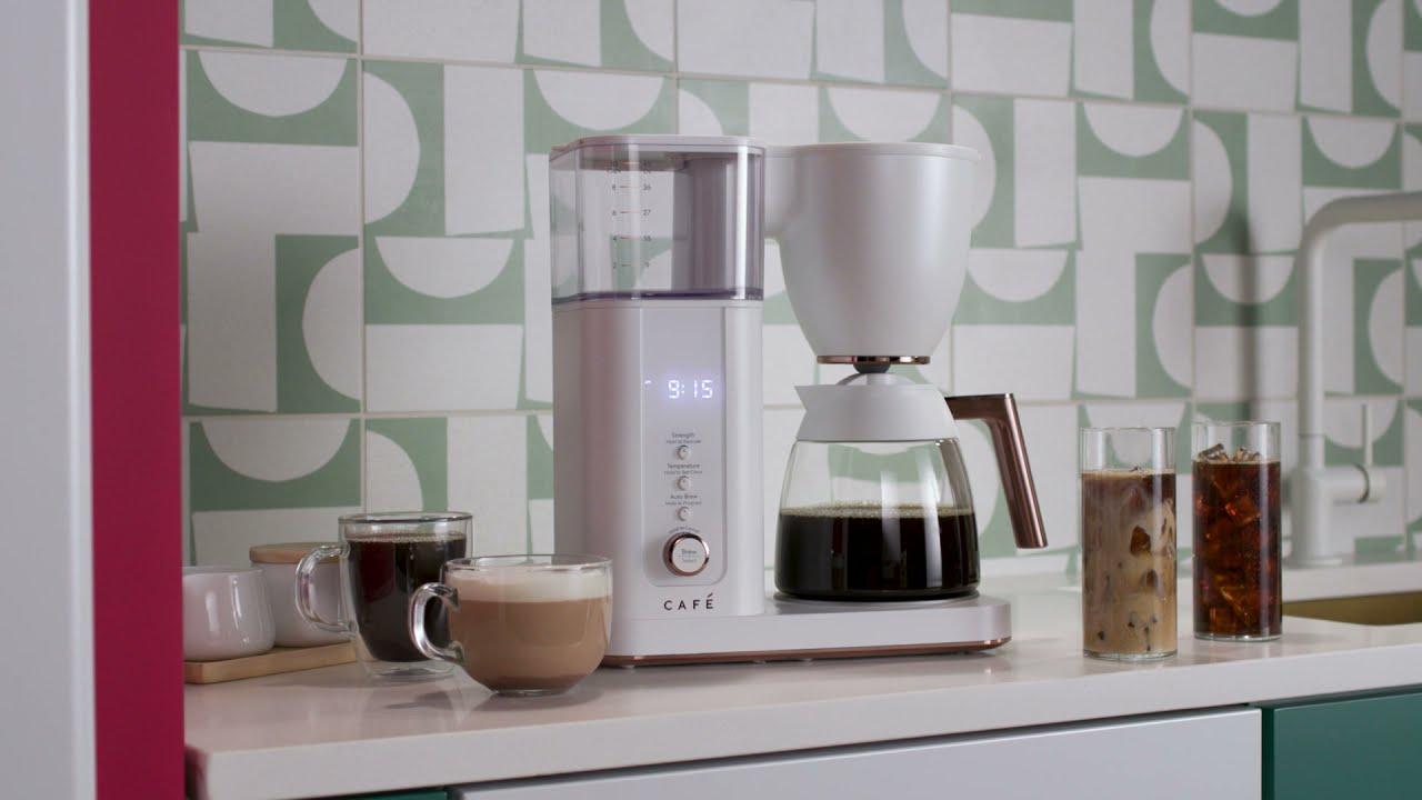 Watch Cafe Specialty Drip Coffee - Glass Carafe - Precise Temperature Control