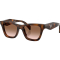 Prada Sunglasses 51mm in Juniper Tortoise with Brown Gradient Lenses