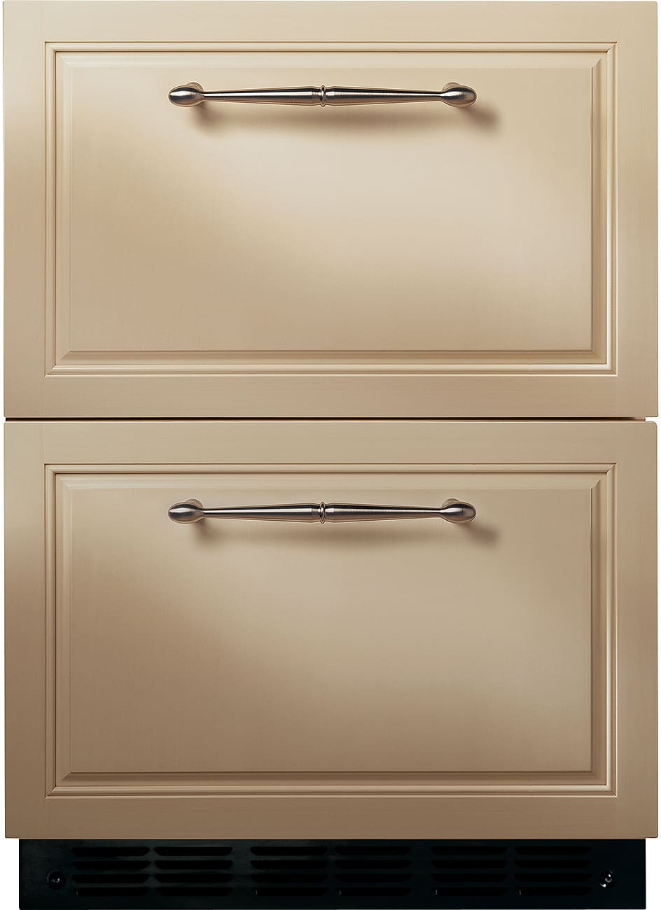 Monogram 24" Panel Ready Double Drawer Refrigerator