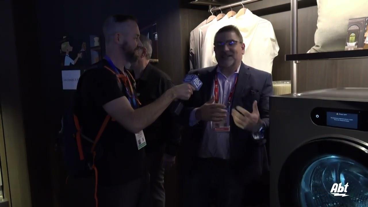 CES 2025: LG 9900 Series Signature Laundry Systems Video