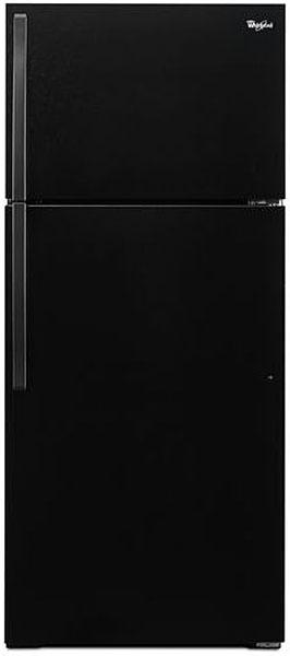 Large image of Whirlpool ADA 14.33 Cu. Ft. Top-Freezer Refrigerator 28-Inch Wide in Black