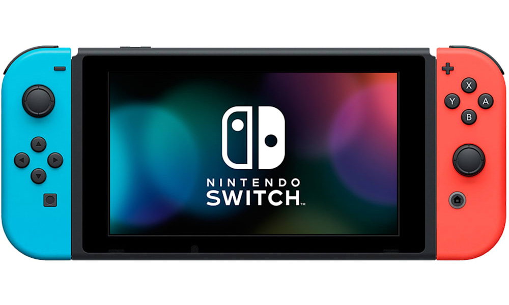 Front view of the Nintendo Switch