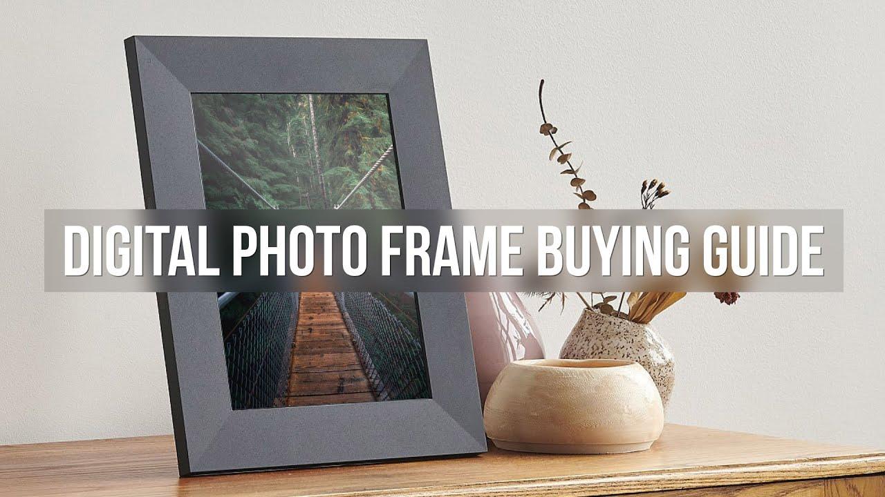 Aura Mason Luxe 9.7" Digital Picture Frame AF700WHT Abt