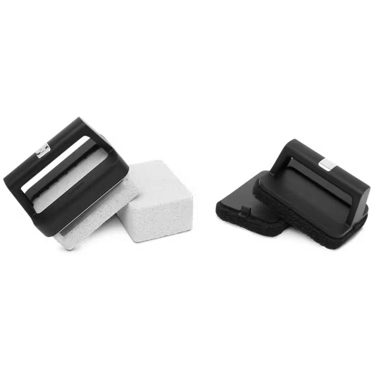 Angle view of Weber Griddle Cleaning Kit.