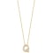 Roberto Coin 18K Yellow Gold Tiny Treasures Love Letter Q Pendant With Diamonds