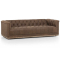 Four Hands Maxx Sofa - Size 95" - in Umber Grey Leather