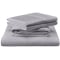 Tempur-Pedic TEMPUR-Classic Cotton Cool Gray Queen Sheet Set