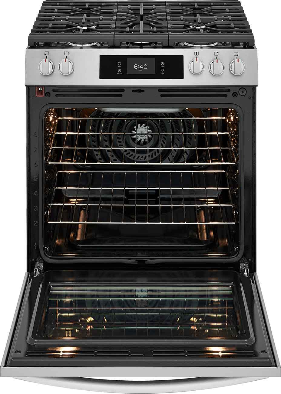 Open View of Frigidaire Range