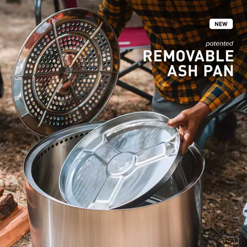 Bonfire Fire Pit 2.0 Ash Pan Detail Image
