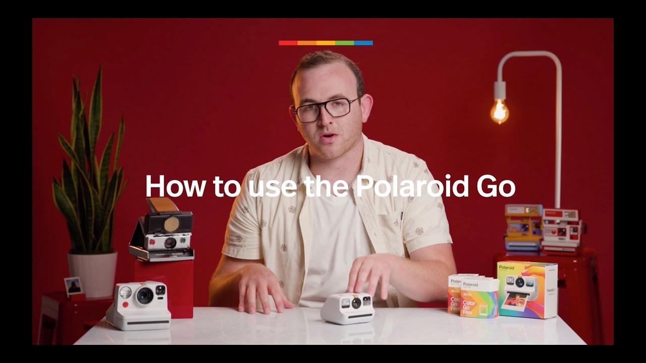 Watch How to use the Polaroid Go camera