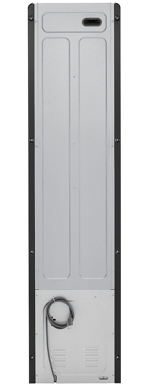 Rear view of styler