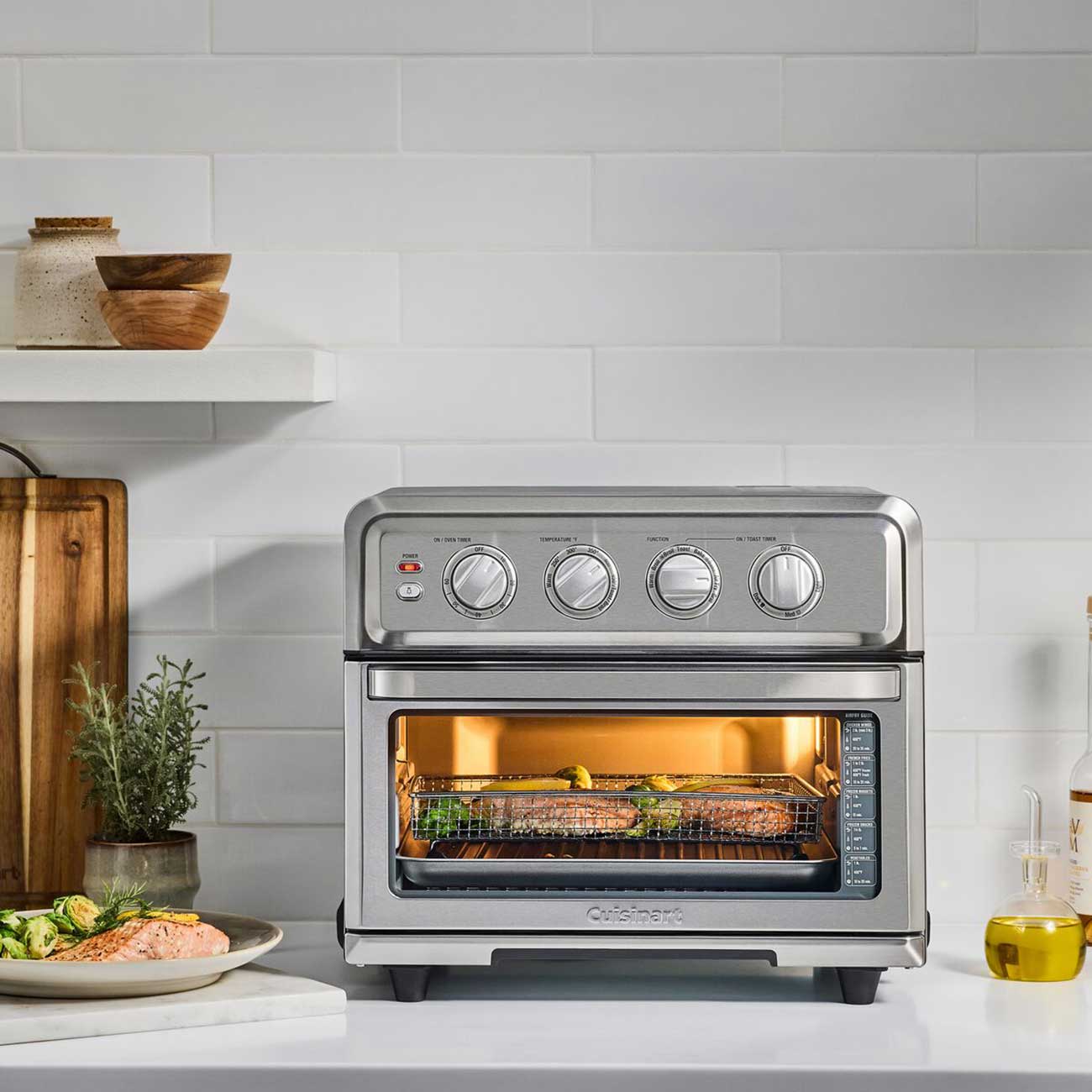 Air Fryer Toaster Oven in Kitchen Setting 1