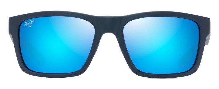 Maui Jim The Flats Polarized Sunglasses Navy|Blue 57mm B897-03