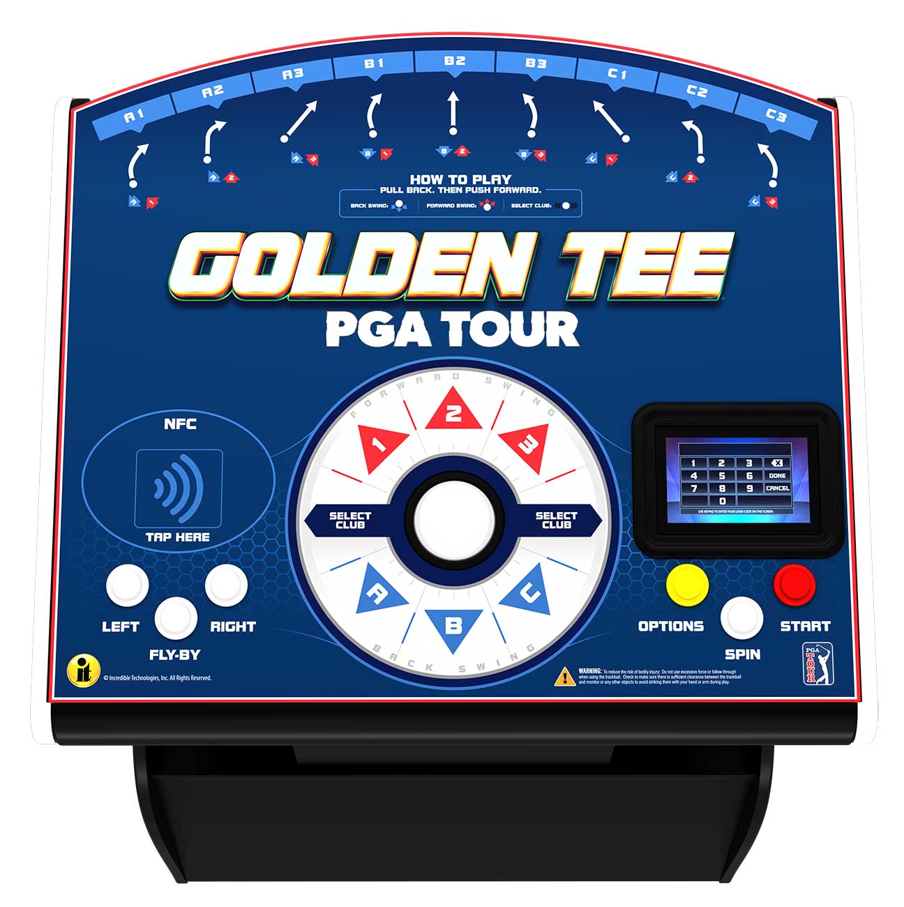 Incredible Technologies - 925412100P - Video Game Arcade Machines