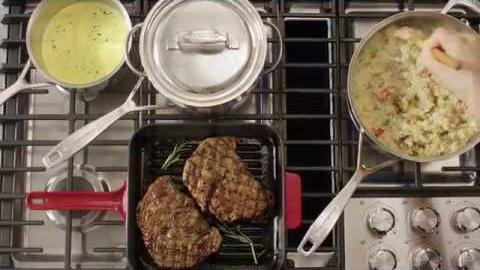 Watch New Gas Downdraft Cooktops | KitchenAid