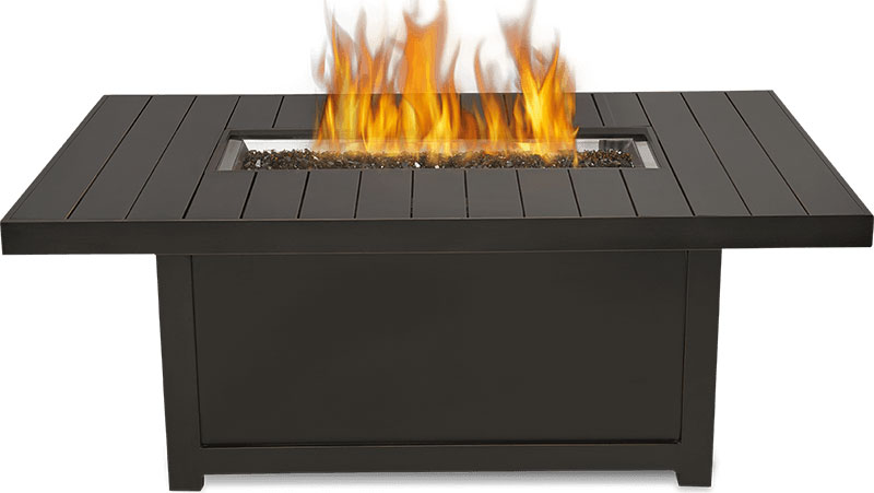 Napoleon Bronze St. Tropez Rectangle Patioflame Table Liquid Propane Fireplace - STTR1-BZ