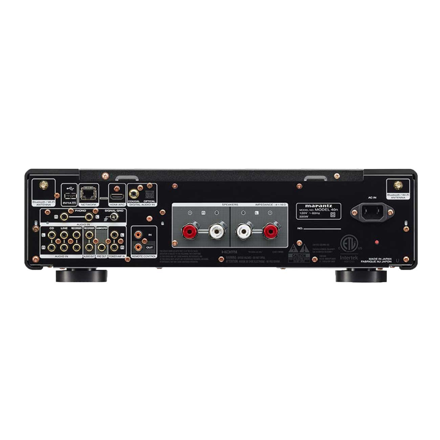 Marantz 40N 2 Channel Silver/Gold Amplifier with HEOS | Abt