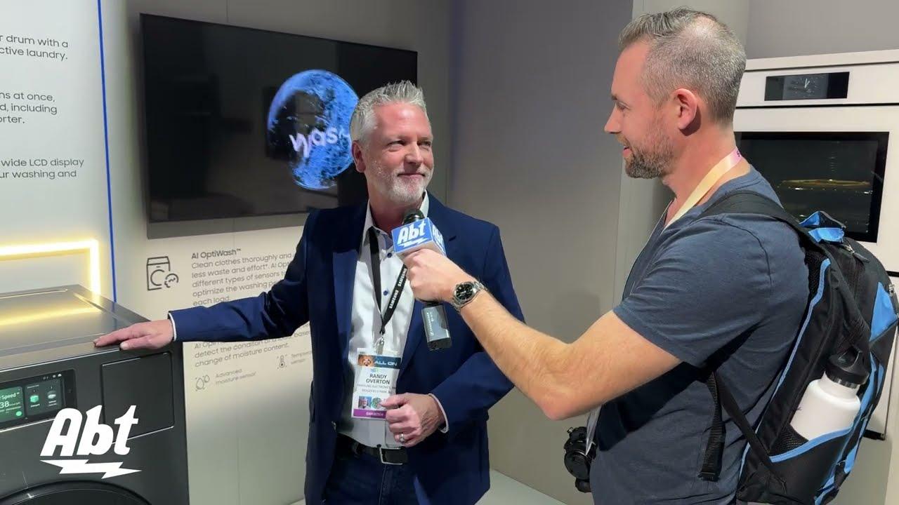 CES 2024 Samsung Bespoke Ai Laundry Video