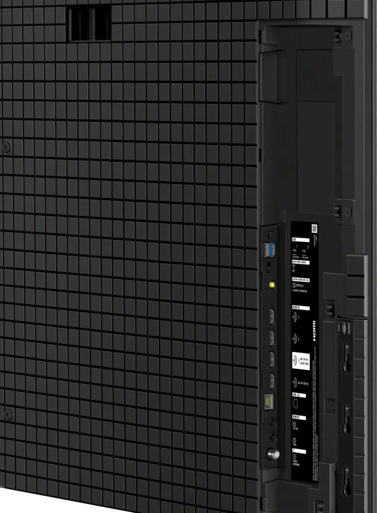 Close Up View Of The TV Ports