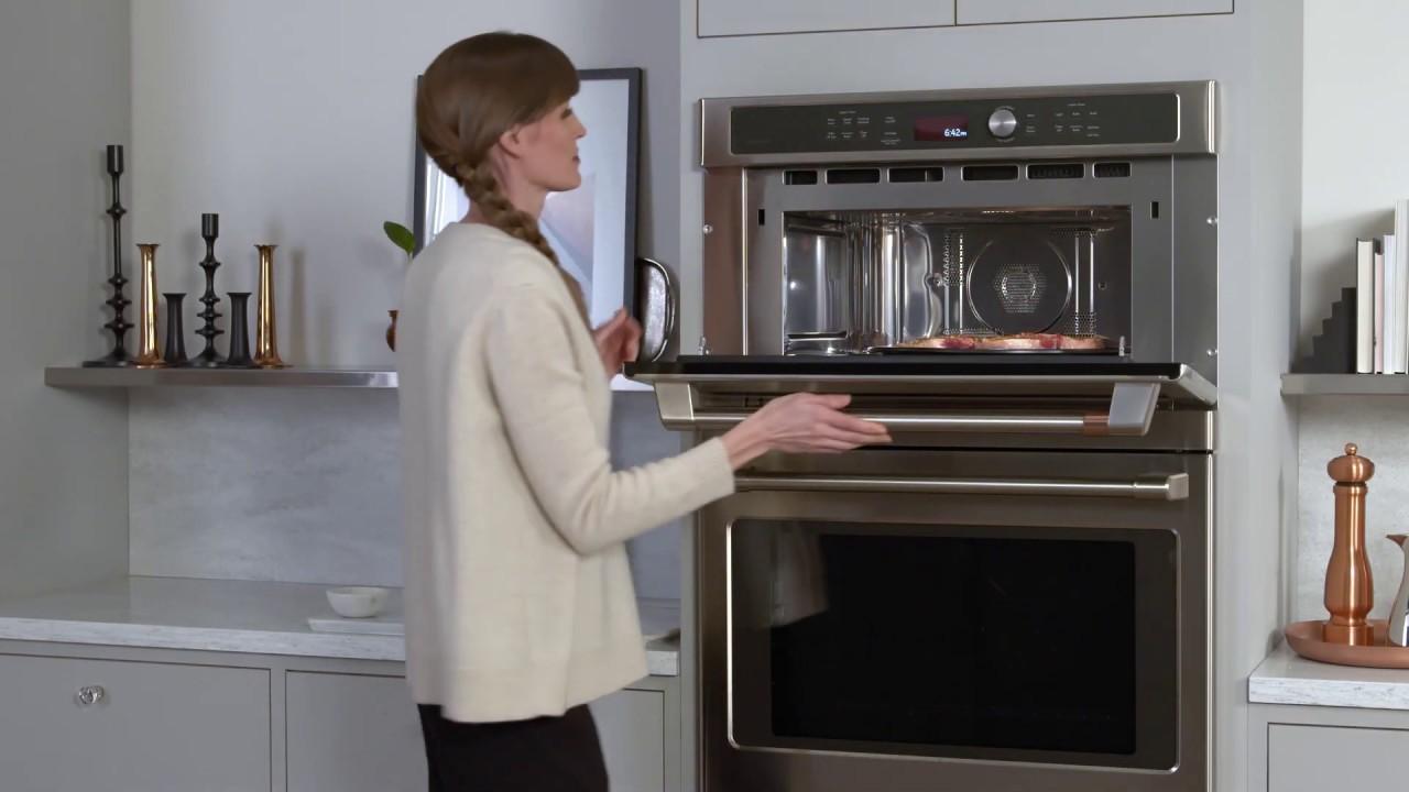 Watch Cafe Combination Wall Oven Speedcook Oven with Advantium Technology
