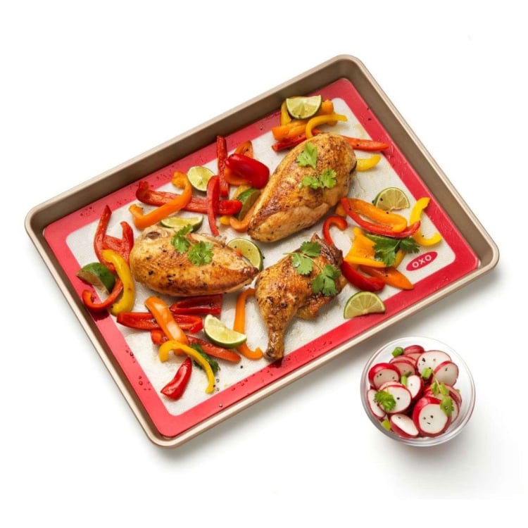 Ovenwant OXO Good Grip Siliconen Rood Ovenwant OXO Good Grip Siliconen Rood