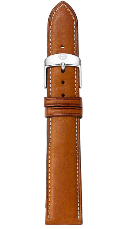 Michele 16mm Saddle Calf Skin Watch Band - MS16AA270216 display picture 1