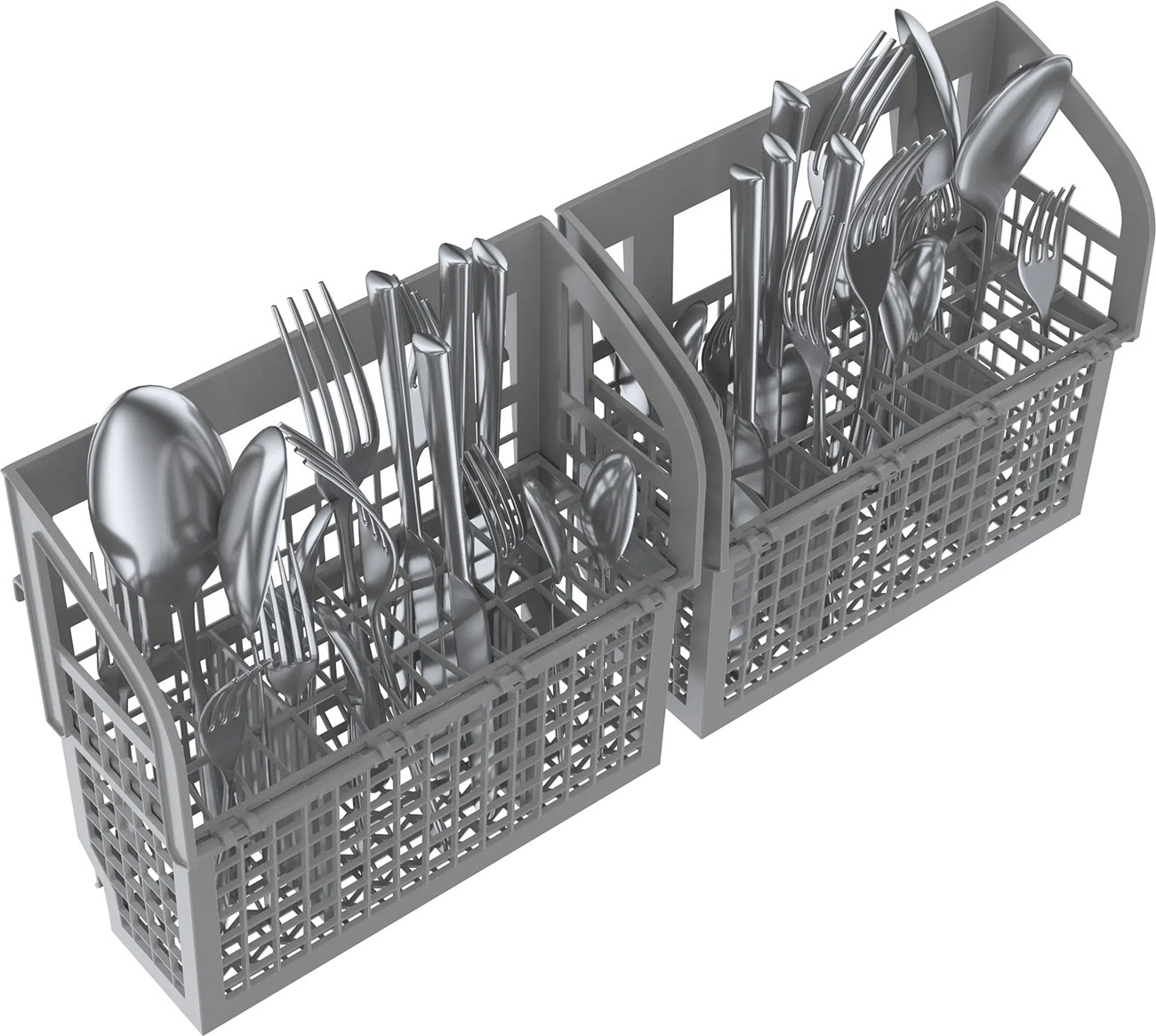 Basket Full view of Bosch Dishwasher