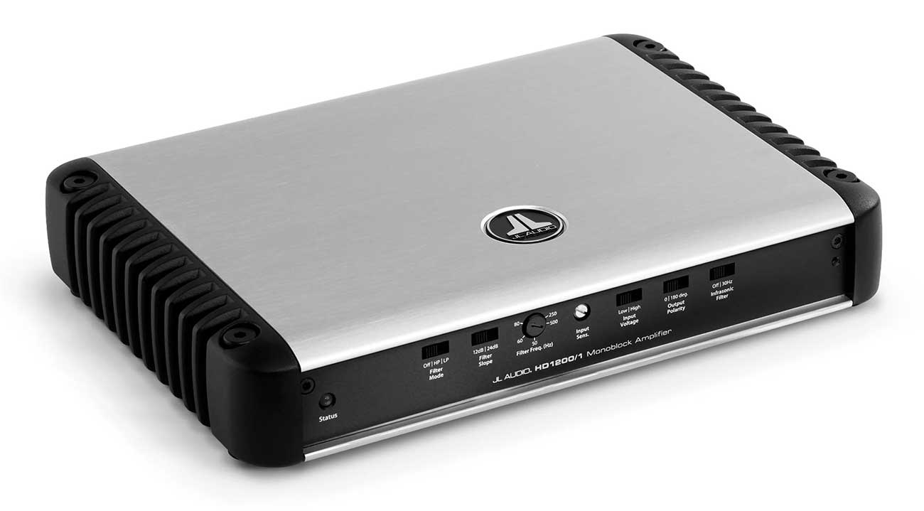JL Audio HD Series Monoblock Mobile Amplifier HD1200/1