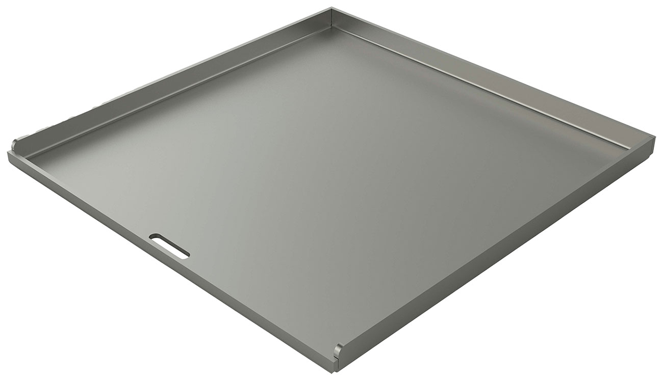 Angled view of Weber Crafted Rust-Resistant Griddle Insert

