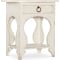 Hooker Furniture Americana Oval Nightstand with One-Drawer in Americana Daisy