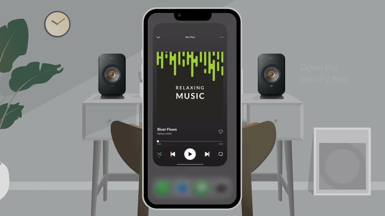 Watch KEF LSX II - How to Connect to Spotify