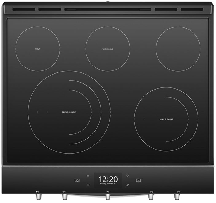 Whirlpool 6.4 Cu. Ft. SlideIn Electric Range WEE750H0HZ
