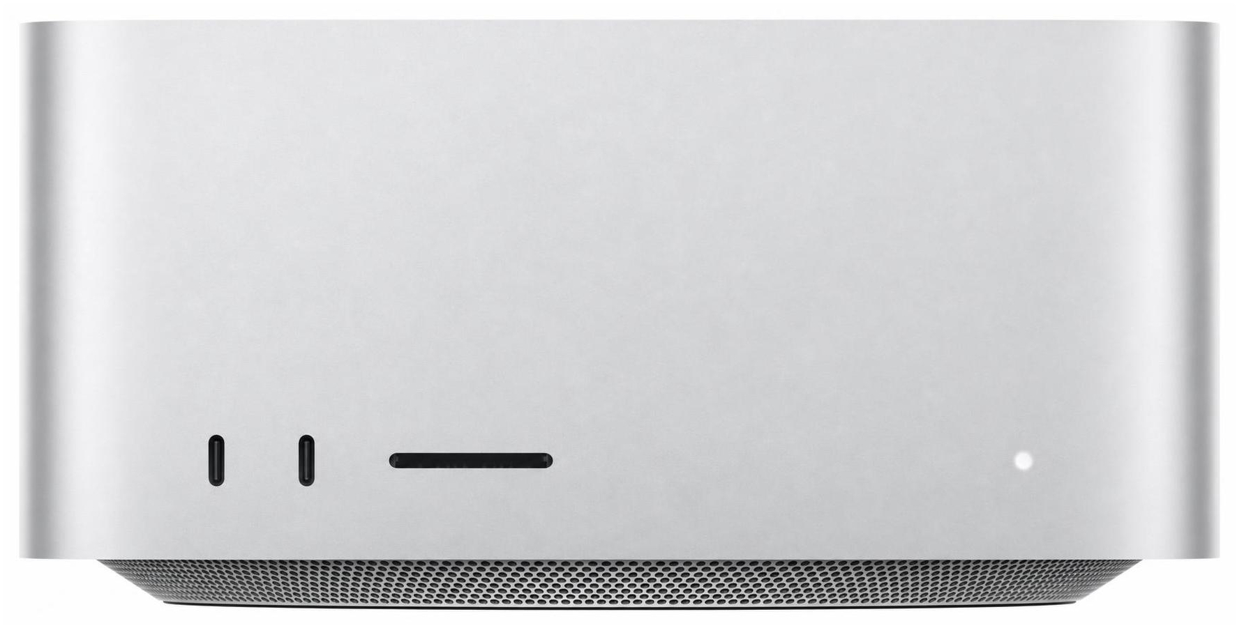 Silver desktop computer, main product view.