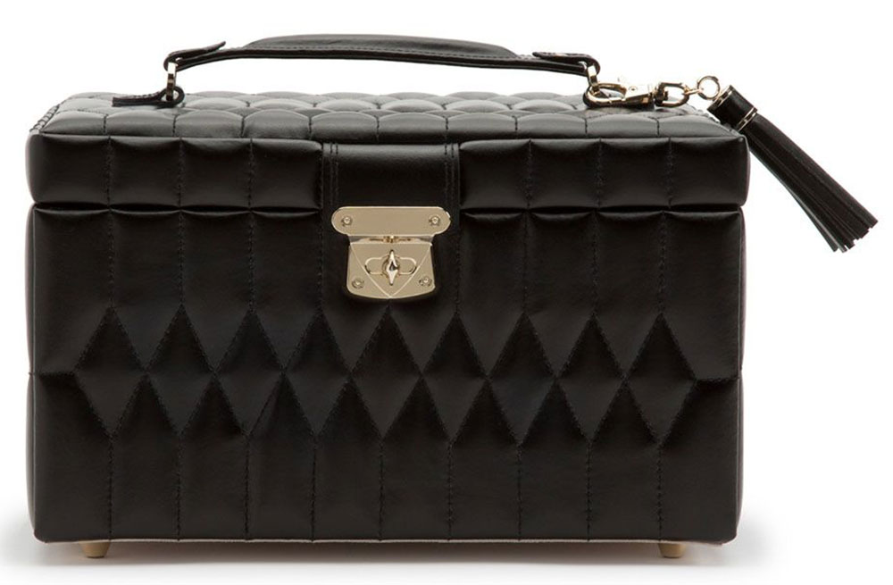 Front view of Wolf 1834 Caroline Jewelry Case