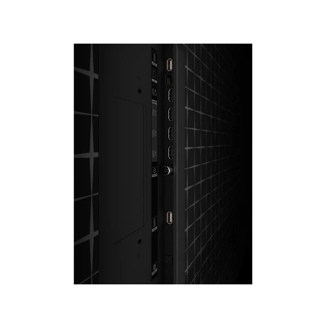 Rear  View of TLC QLED TV Ports