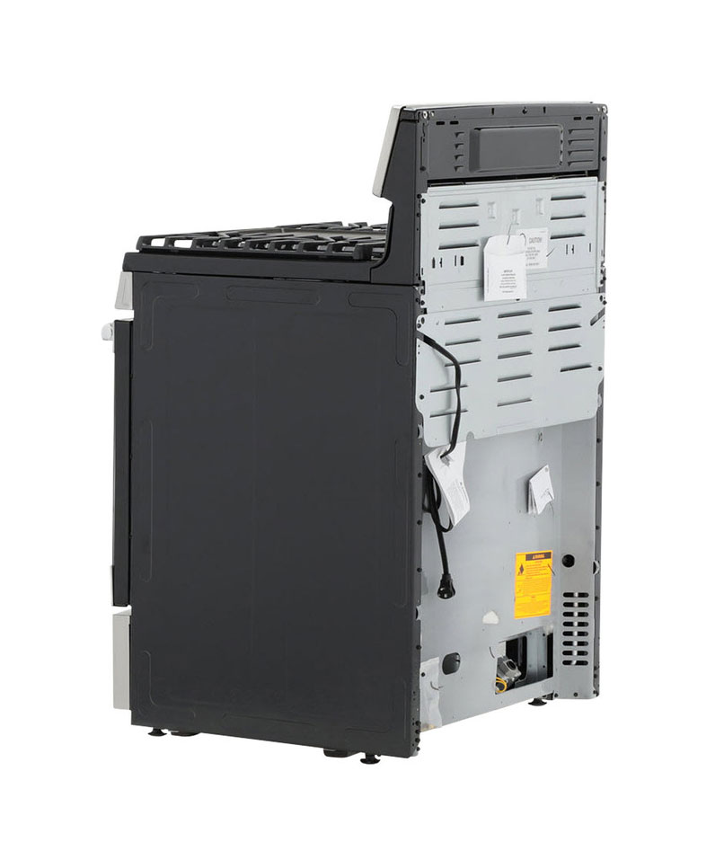 Slight Back View Of Ge Gas Range