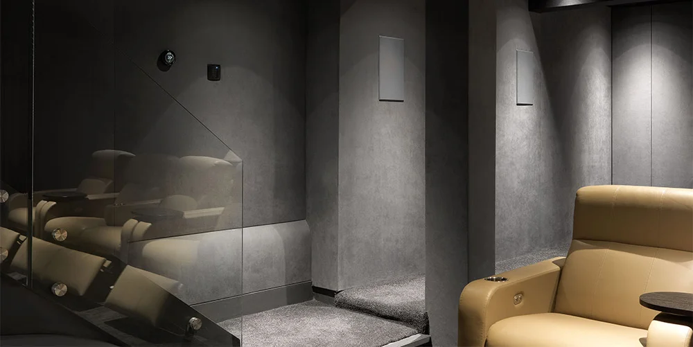 In-Wall Speakers in Home Theatre