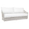 Sunset West Dana Sofa in Linen Canvas Sunbrella | Natural Linen