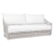 Sunset West Dana Sofa in Linen Canvas Sunbrella | Natural Linen