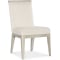 Hooker Furniture Casual Dining Modern Mood Upholstered Side Chair in Diamond | Cottony Cotton Fabric