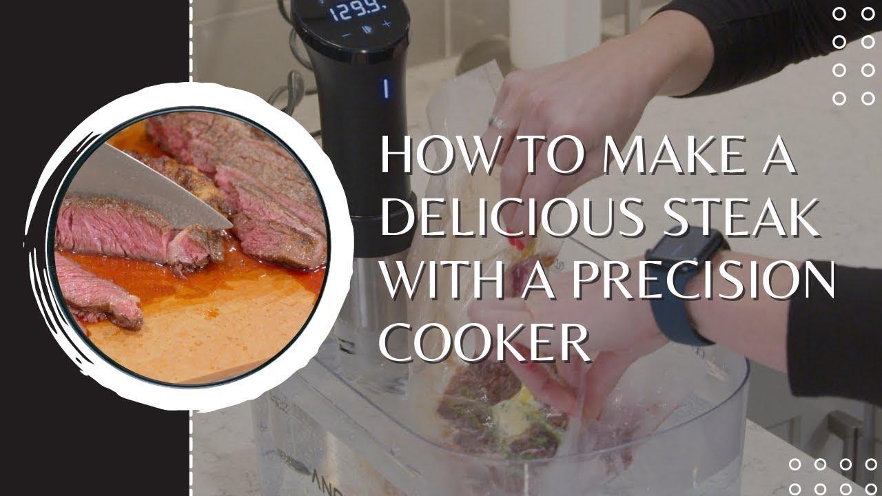 Watch How To Cook A Steak Using An Anova Sous Vide