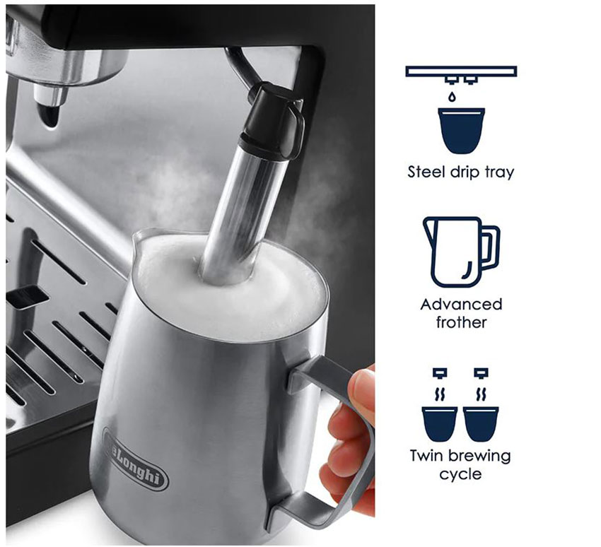 DeLonghi Manual Black Espresso Machine ECP3420 Abt
